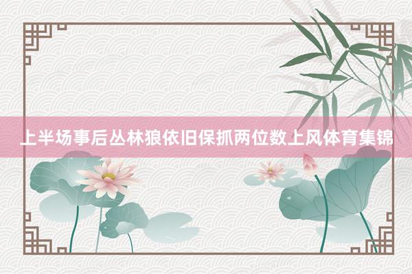 上半场事后丛林狼依旧保抓两位数上风体育集锦
