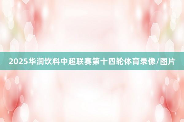 2025华润饮料中超联赛第十四轮体育录像/图片