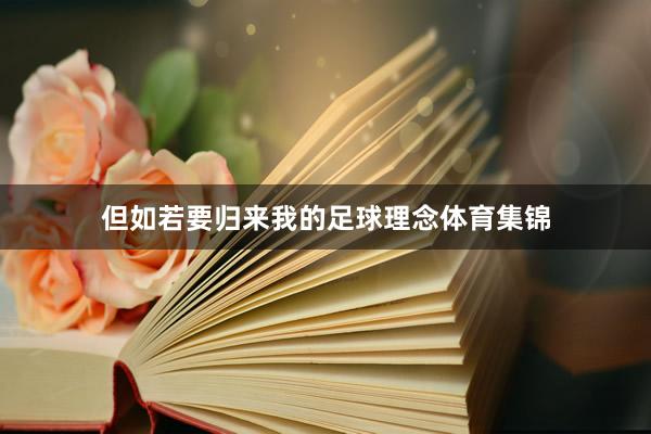 但如若要归来我的足球理念体育集锦