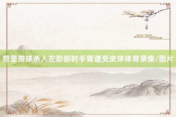 努里带球杀入左肋部时手臂遭受皮球体育录像/图片