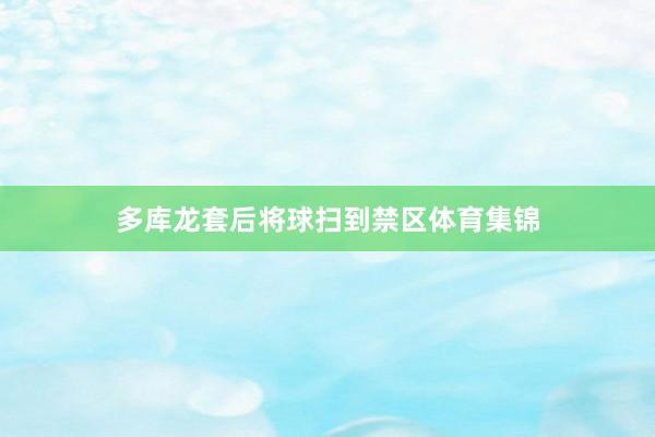 多库龙套后将球扫到禁区体育集锦