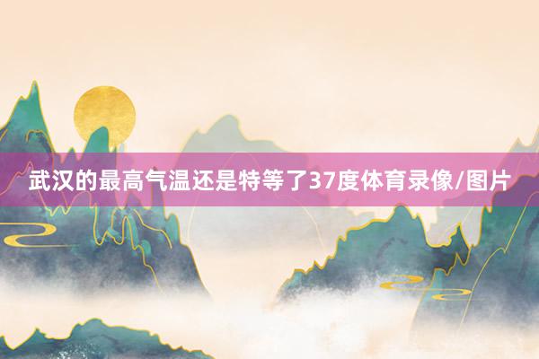 武汉的最高气温还是特等了37度体育录像/图片