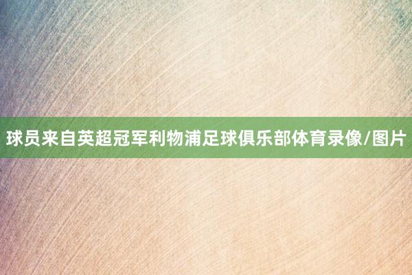 球员来自英超冠军利物浦足球俱乐部体育录像/图片