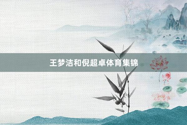 王梦洁和倪超卓体育集锦
