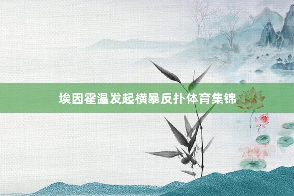 埃因霍温发起横暴反扑体育集锦