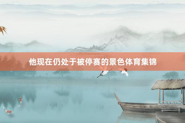 他现在仍处于被停赛的景色体育集锦