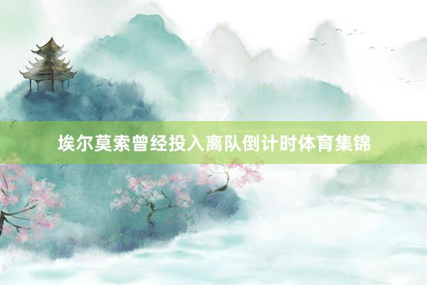 埃尔莫索曾经投入离队倒计时体育集锦