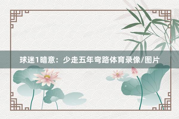 球迷1暗意：少走五年弯路体育录像/图片
